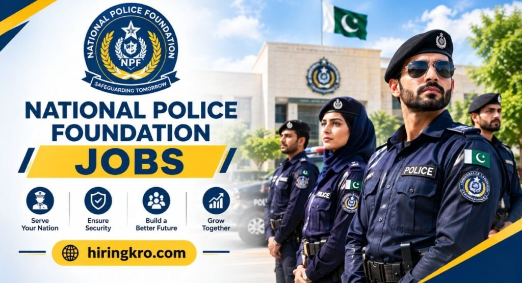 National Police Foundation Jobs 2026 – Apply Online | Male & Female
