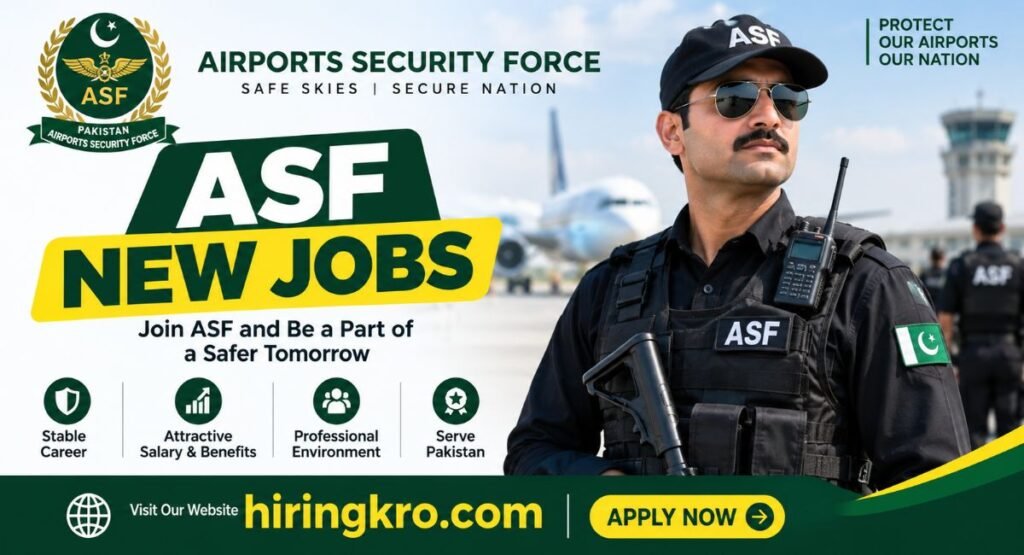 ASF New Jobs 2026 - Last Date 11 Nov | Online Apply - Join ASF